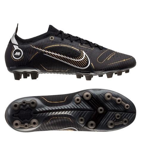 nike mercurial vapor 14 elite ag-pro shadow - schwarz/gold/silber|nike mercurial vapor football boots.